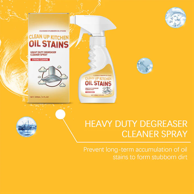 🌟 Avfettningsspray för kök: kraftfull och snabb rengöring för ditt kök! 🧼💪