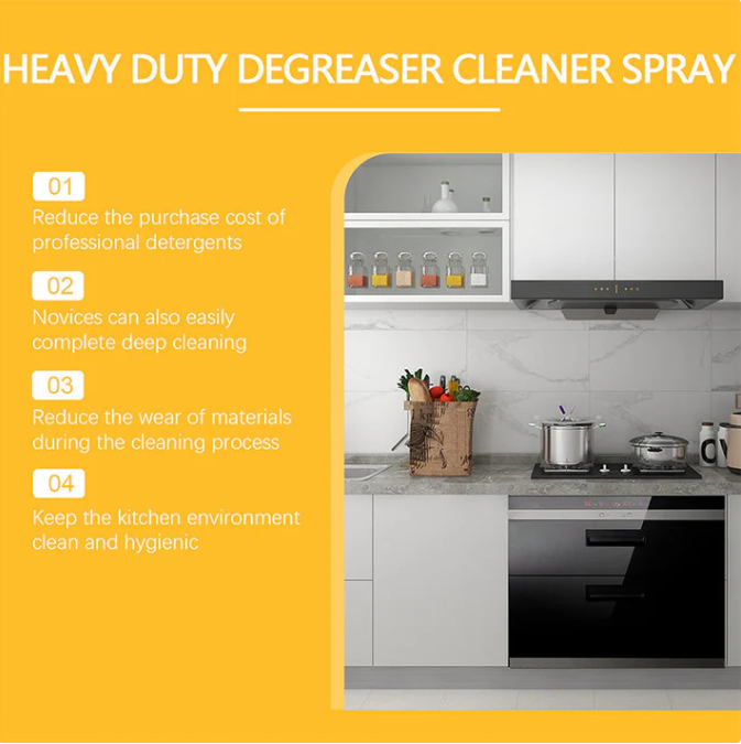 🌟 Avfettningsspray för kök: kraftfull och snabb rengöring för ditt kök! 🧼💪