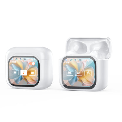 🎧 Kompakta hörlurar med pekskärm | Julrea 50% rabatt | Kristallklart ljud och brusisolering | Perfekt bärbar ljudpresent 🎄✨