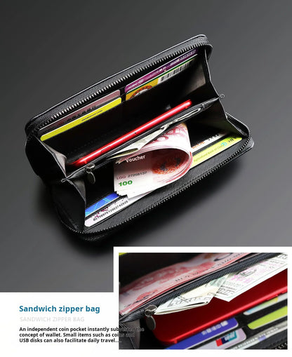 Ny herrplånbok i läder