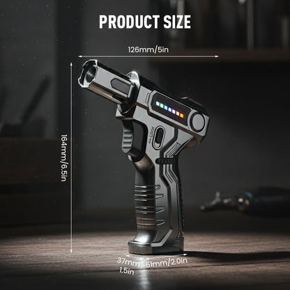 🔥Så länge lagret räcker 50% rabatt!🎉 Påfyllningsbar justerbar butanfackla