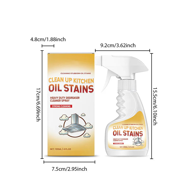 🌟 Avfettningsspray för kök: kraftfull och snabb rengöring för ditt kök! 🧼💪