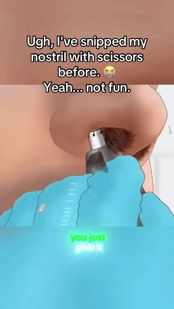 🔥（Hot rabatt）Män elektriska näsa hårklippare🔥