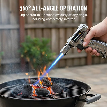 🔥Så länge lagret räcker 50% rabatt!🎉 Påfyllningsbar justerbar butanfackla