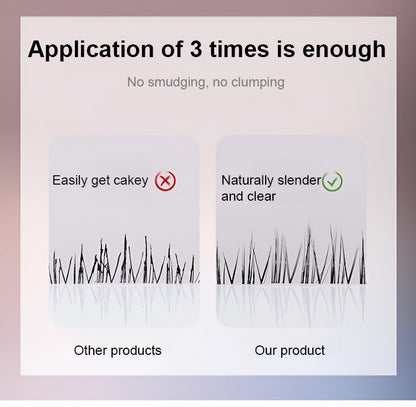 ✨Vattentät och kladdfri ögonfransmask🌟Länger och böjer ögonen omedelbart med långvarig effekt för dramatiska ögon👁️